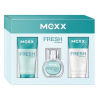 Набор Mexx Fresh 15ml (туалетная вода) + 50ml (лосьон для тела) + 50ml (гель для душа)