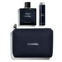 Набор Bleu de Chanel Eau de Parfum 100ml (парфюмерная вода) + 20ml (парфюмерная вода) + косметичка
