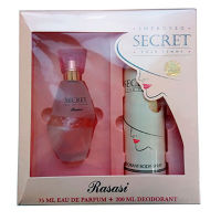 Набор Secret 75ml (парфюмерная вода) + 200ml (дезодорант-спрей)