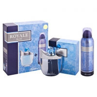 Набор Royale Blue Homme 75ml (парфюмерная вода) + 200ml (дезодорант-спрей)