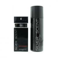 Набор Silver Scent Intense 100ml edt (туалетная вода) + 200ml deo (дезодорант спрей)