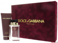 Набор Dolce & Gabbana Pour Femme 50ml парфюмерная вода+100ml лосьон для тела