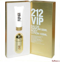 Набор 212 VIP 50ml edp (парфюмерная вода) + 75ml b/l (лосьон для тела)