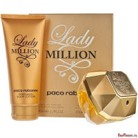Набор Lady Million (50ml парфюмерная вода + 100ml лосьон для тела)