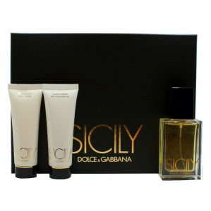 Набор Sicily 50ml (парфюмерная вода) + 50ml (лосьон для тела) + 50ml (гель для душа)