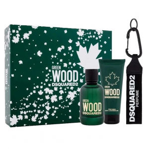 Набор Green Wood 100ml (парфюмерная вода) + 100ml sh/g (гель для душа) + брелок
