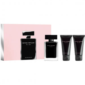 Набор Narciso Rodriguez For Her 50ml (туалетная вода) + 50ml b/l (лосьон для тела) + 50ml sh/g (гель для душа)