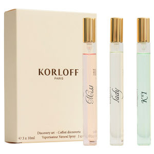 Набор Korloff Paris 3х10ml (Korloff №1, Korloff Lady, Miss Korloff)