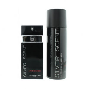 Набор Silver Scent Intense 100ml edt (туалетная вода) + 200ml deo (дезодорант спрей)