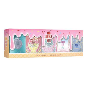 Anna Sui Set 5х5ml edt (Fantasia, Mellow Yellow, Pretty Pink, Secret Wish, Sky)