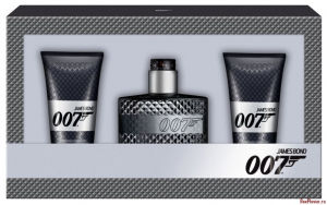 Набор James Bond 007  50ml туалетная вода + 2х50ml гель для душа
