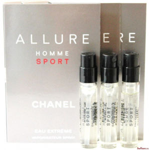 Набор Allure Homme Sport Cologne 2ml + Allure Homme Sport 2ml + Allure Homme Sport Eau Extreme 2ml