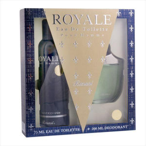 Набор Royale Homme 75ml (туалетная вода) + 200ml (дезодорант-спрей)