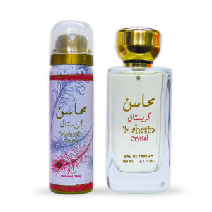 Набор Mahasin Crystal 100ml (парфюмерная вода) + 50ml (дезодорант)