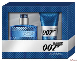 Набор James Bond 007 Ocean Royale 30ml туалетная вода + 50ml гель для душа