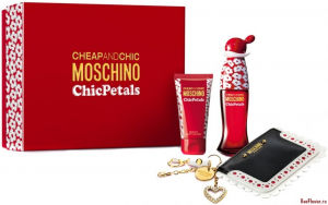 Набор Cheap & Chic Chic Petals 50ml туалетная вода + 100ml лосьон для тела + кошелек для монет